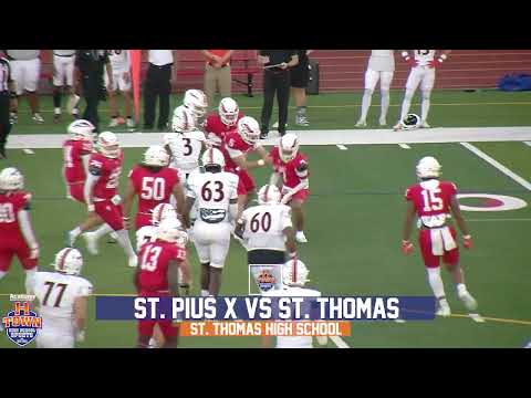 St. Pius X vs St. Thomas 9.26.25 | H-Town High School Sports 2025-26