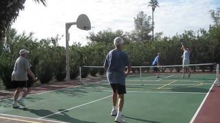 Village Green Pickleball - Claudia/Glen vs Janet/Paul 09-21-2014