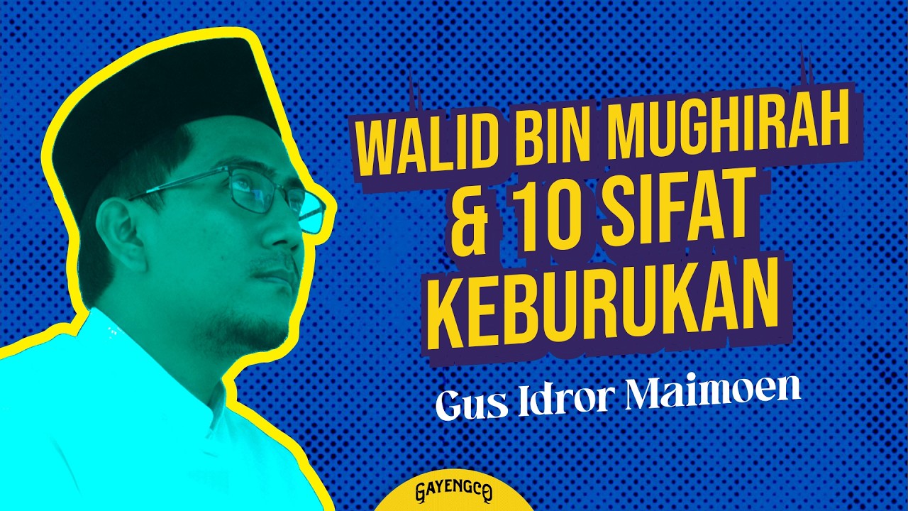 Gus Idror: Naudzubillah…. Dicap Buruk Sifat & Fisiknya