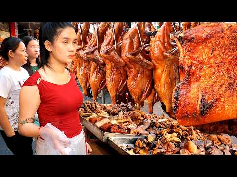 The Meat Paradise! Best For Meat Lover! Cambodian Street Food