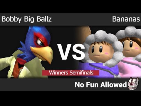 NFA 3 - Bobby Big Ballz (Falco) vs PS | Bananas (ICs) Winners Semifinals - Melee