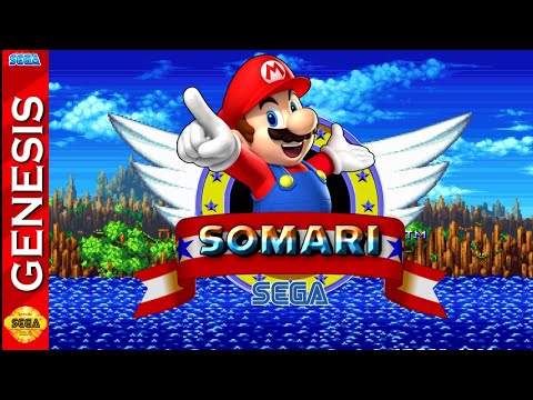Somari the Adventurer - Hack of Sonic the Hedgehog (Sega Genesis)