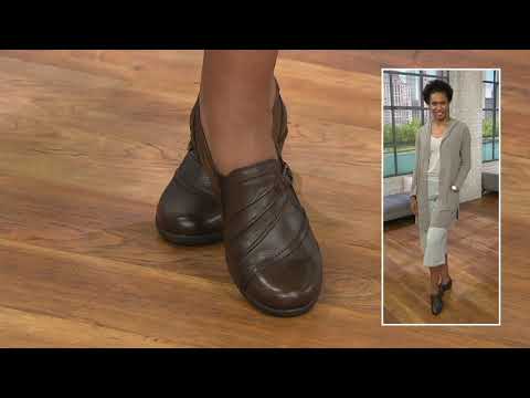 Earth Origins Leather Shooties with Buckle - Marietta Mavis on QVC