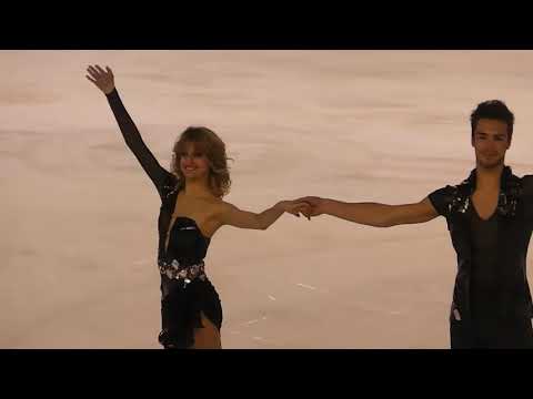 Estelle ELIZABETH et Romain LEGAC - International Trophy of Lyon 2013 - Podium