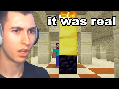 Reacting to Minecraft's History of Easter Eggs