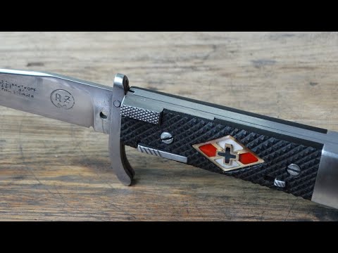 Making a Hitler Jugend switchblade. #15