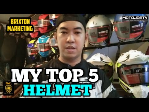 MY TOP 5 QUALITY AND AFFORDABLE HELMET in the market / Brixton Marketing
