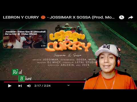LEBRON Y CURRY  - JOSSIMAR X SOSSA (Prod. Monarco, Dj Maff) ( DANCEHALL DE LA CITY) || REACCION