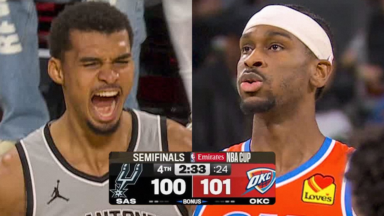 Final 3:06 MUST-SEE ENDING Spurs vs Thunder 🏆 | December 13, 2025