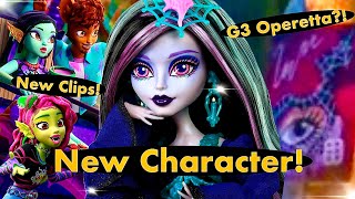 🎀💀MONSTER HIGH💀🎀| 2024 NEWS❗️| New G1 CHARACTER Lenore Loomington, G3 Operetta TEASE & MORE!🔥🍵