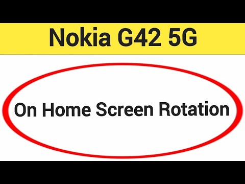 How to turn on home screen rotation, home screen auto rotation on off kaise karen Nokia mobile, Noki