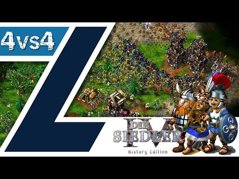 4vs4 Community Game - Die Siedler 4 HE - Deutsch - #002