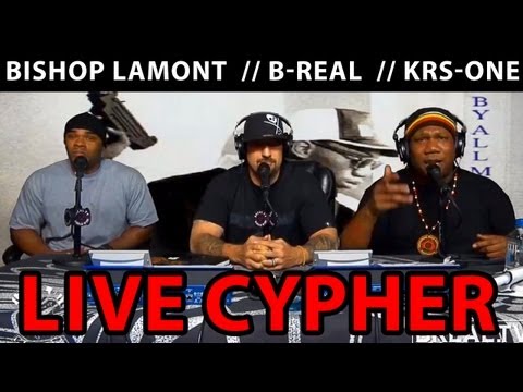 BREAL.TV | KRS-One, B-Real, Bishop Lamont - Live Breal.TV Cypher