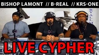 BREAL.TV | KRS-One, B-Real, Bishop Lamont - Live Breal.TV Cypher