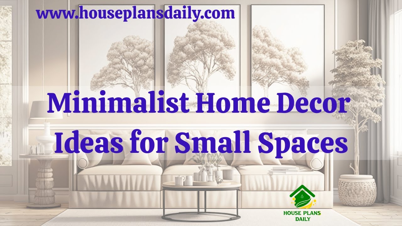 Minimalist Home Decor Ideas for Small Spaces