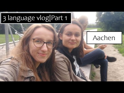 Drei language Vlog | Part 1: Emilka in Aachen | Erasmus Aachen 2021