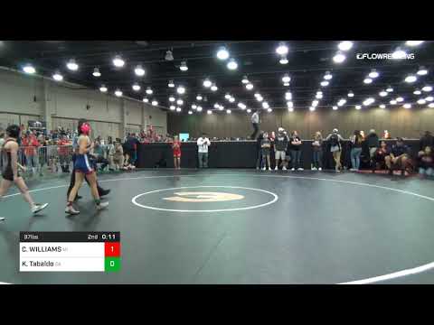 97 Lbs Semifinal CECILIA WILLIAMS Team Michigan Vs Kiely Tabaldo Team California