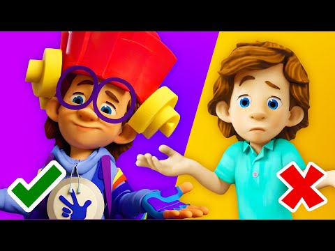 The RIGHT way to dress like a Fixie! | The Fixies | Animation for Kids - Kingdom Kids Zone, Little Learners - The Fixies