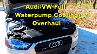Audi VW 2.0T Waterpump Replacement Cooling Overhaul Kit B8.5 B8