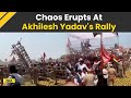 Lok Sabha Elections 2024: Chaos Erupts During Akhilesh Yadav's Rally In Azamgarh