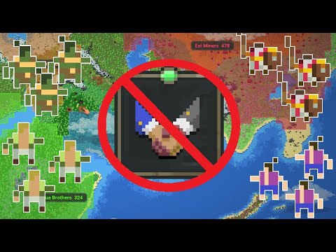 4 Kingdoms In A World Where Peace Is BANNED - WorldBox