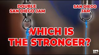 San Diego Jam Knot VS Double San Diego Jam Knot! I test them both!
