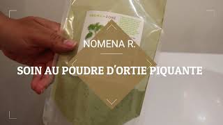 Masque cheveux : Poudre d'ortie piquante