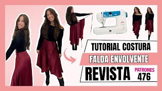 Falda envolvente — Revista Patrones nº476