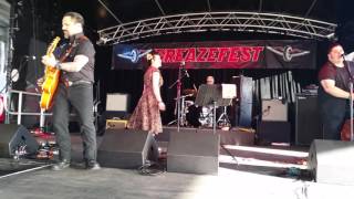 Ruby Dee & the Snakehandlers at Greazefest Brisbane