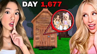 Download lagu We Survived In A SHED For 99 Nights In The Forest.. mp3