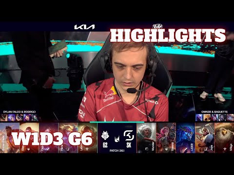 G2 vs SK - Highlights | Week 1 Day 3 LEC Versus 2026 | G2 Esports vs SK Gaming W1D3