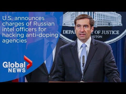 U.S. charges 7 Russian intel officers for cyber attacks against America, Canada, other allies