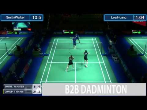 Badminton 2017 GermanOpen R32  HUANG Dongping LI Yinhui vs Lauren SMITH Sarah WALKER