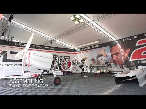 Assembling of Zivko Edge 540 V3 - Race Plane - Matthias Dolderer