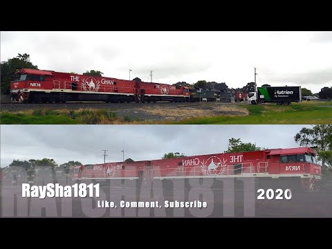 Merry Christmas - The Christmas Train - Ghan & Freight Australia - Australian Trains by Raysha1811