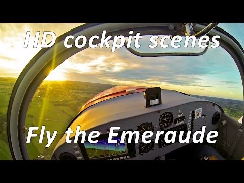 [HD] Fly the Emeraude (Piel CP305)