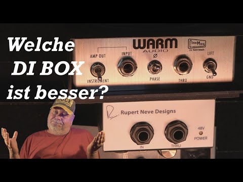 Rupert Neve RNDI-M versus Warm Audio DI-A - Who wins the race?