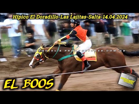 Club Hipico El Doradillo-LasLajitas-Salta Domingo 14 de Abril del 2024 EL BOSS vs LUNITA vs FARROKH