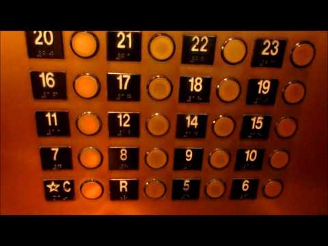 1995 Otis Series 2 Elevator Central Elevators at the Stratosphere in Las Vegas, NV