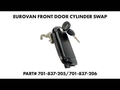 Front Door Handle with Keys (Exterior) [Eurovan]