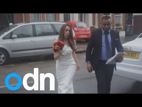 The Sham Wedding Crashers: Moment sham marriage is stopped mid-ceremony