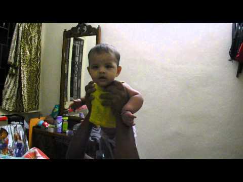 my darling MAAZ first words