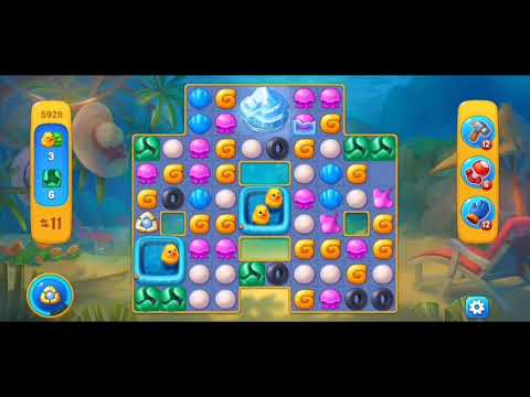 Fishdom 5929 Hard Level - NO 💣🧨💥