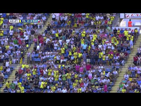 Goal of Musacchio (2-2) Villarreal CF - Rayo Vallecano - HD