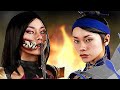 Mortal Kombat Mileena Birth Rivalry With Her Sister Kitana Scene