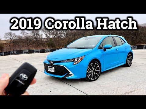 The 2019 Toyota Corolla Hatchback XSE is a SERIOUS Contender!