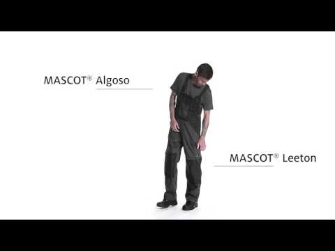 Hängselbyxor med knäfickor Mascot Light 15769-330