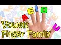 Vowels Finger Family Song Family Nursery Rhymes Super Simple Songs For Kids