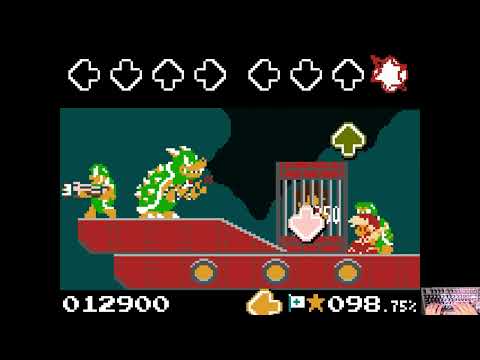 FNF Super Mario Bros. Funk Mix DX - Koopa Armada (FC) (4k)