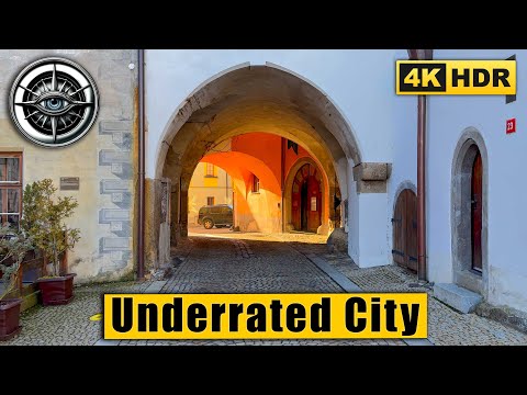 Underrated Bohemian City - Walking Tour of Tábor 🇨🇿 Czech Republic 4k HDR ASMR